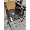 TABLE BASSE PLATEAU VERRE 
