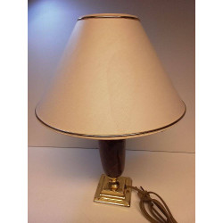 LAMPE A POSER SOCLE DORÉ 
