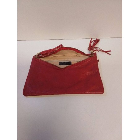 POCHETTE ROUGE GENUINE LEATHER